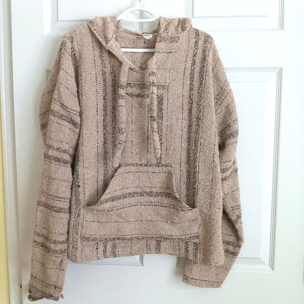 Vintage Earthbound Trading Co Baja Hoodie Size L